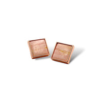 Oregon Sunset Jasper 18K Rose Gold Vermeil Earrings - LÁGRIMAS