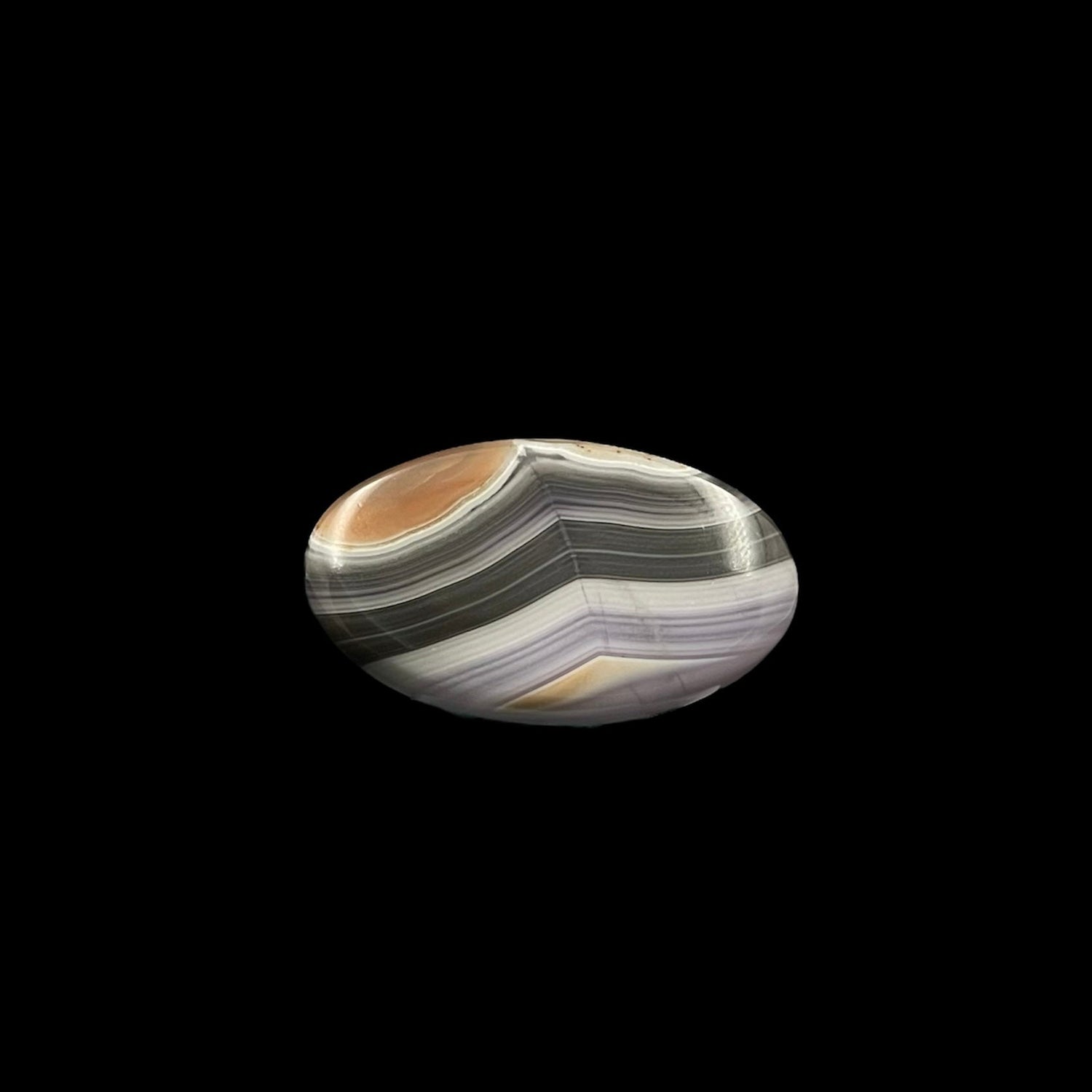 Purple Banded Agate Cabochon - LÁGRIMAS