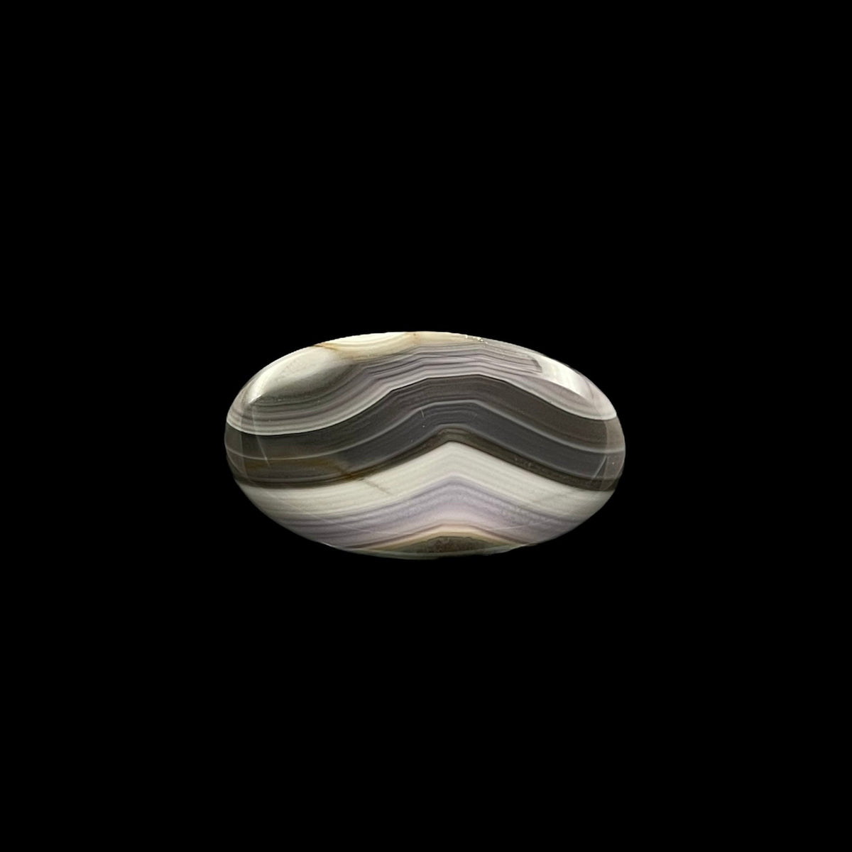 Purple Banded Agate Cabochon - LÁGRIMAS